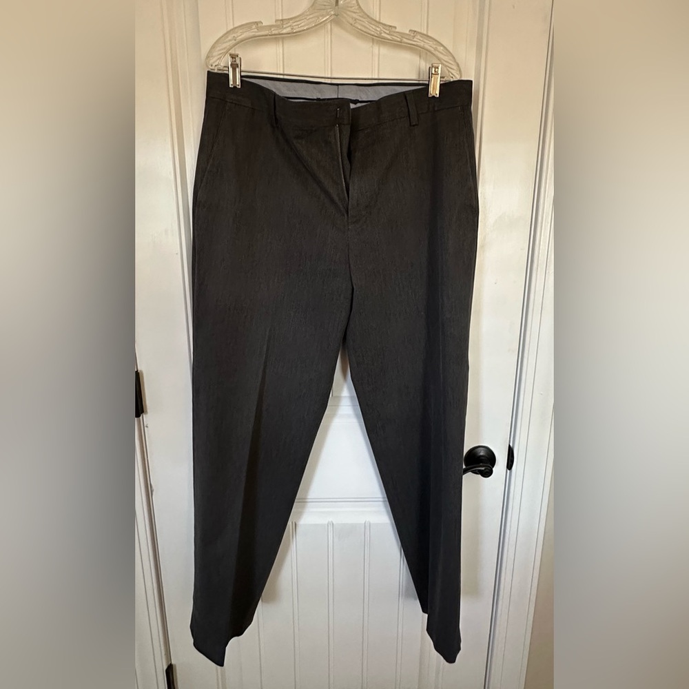 Grey flannel Kirkland trousers